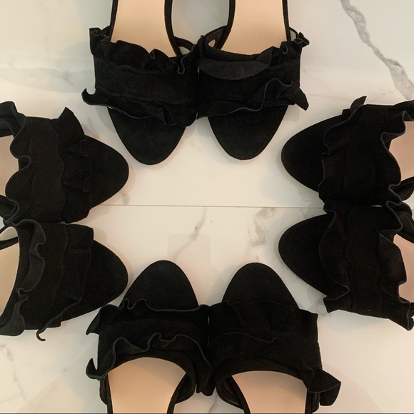 NWOT Loeffler Randall Vera Ruffled Sandal - Picture 5 of 7